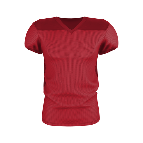 Badger Sport Adult Elusive Football Jersey, Sizes 2XL-4XL (A00173-058008), Color 'Red/Red'